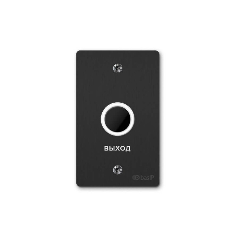 Купити Безконтактна кнопка виходу Bas-IP SH-45TR black. Системи безпеки для дому та офісу. Магазин RG-Group. Системи відеонагляду та охоронні сигналізації. Продаж та послуги встановлення