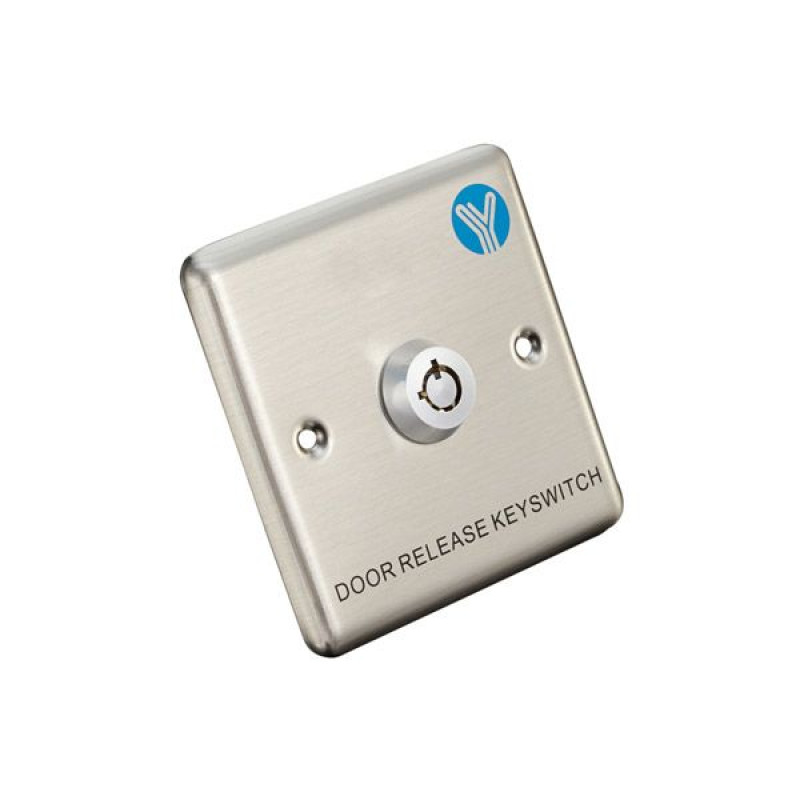 Купити Кнопка виходу з ключем Yli Electronic YKS-850S для системи контролю доступу. Системи безпеки для дому та офісу. Магазин RG-Group. Системи відеонагляду та охоронні сигналізації. Продаж та послуги встановлення