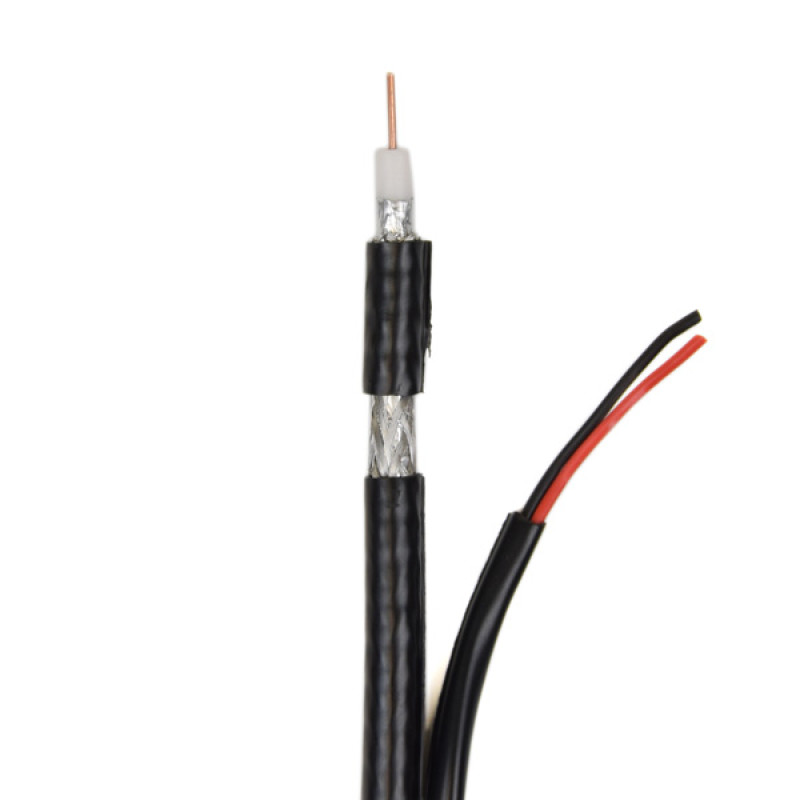 Купити Кабель коаксіальний RG690-Cu+2*0.75 PE бухта 305м. Системи безпеки для дому та офісу. Магазин RG-Group. Системи відеонагляду та охоронні сигналізації. Продаж та послуги встановлення