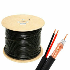 Купити Кабель RG590-CU+2*0.75 PE бухта 305 м. Системи безпеки для дому та офісу. Магазин RG-Group. Системи відеонагляду та охоронні сигналізації. Продаж та послуги встановлення