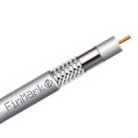 Купити Абонентський коаксіальний кабель FinMark F5967BVcu (білий, 305 м). Системи безпеки для дому та офісу. Магазин RG-Group. Системи відеонагляду та охоронні сигналізації. Продаж та послуги встановлення
