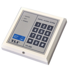 Купити Кодова клавіатура Yli Electronic YK-268 з сенсорними кнопками. Системи безпеки для дому та офісу. Магазин RG-Group. Системи відеонагляду та охоронні сигналізації. Продаж та послуги встановлення