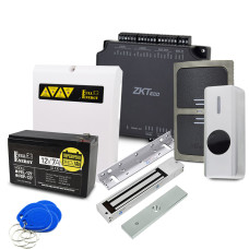 Купити Комплект СКД ZKTeco з доступом за картами. Системи безпеки для дому та офісу. Магазин RG-Group. Системи відеонагляду та охоронні сигналізації. Продаж та послуги встановлення