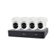 Купити IP комплект відеоспостереження з 4 камерами ZKTeco KIT-8504NER-4P/4- ES-852T11C-C. Системи безпеки для дому та офісу. Магазин RG-Group. Системи відеонагляду та охоронні сигналізації. Продаж та послуги встановлення