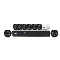 Купити Комплект відеоспостереження ATIS kit 8ext 2MP. Системи безпеки для дому та офісу. Магазин RG-Group. Системи відеонагляду та охоронні сигналізації. Продаж та послуги встановлення