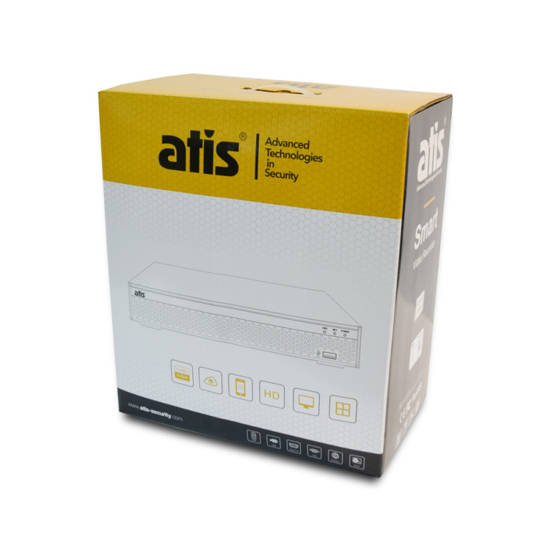 Комплект відеоспостереження ATIS kit 8ext 5MP