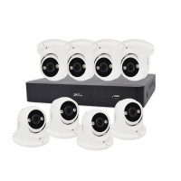 Купити IP комплект відеоспостереження з 8 камерами ZKTeco KIT-8508NER-8P/8- ES-852T11C-C. Системи безпеки для дому та офісу. Магазин RG-Group. Системи відеонагляду та охоронні сигналізації. Продаж та послуги встановлення