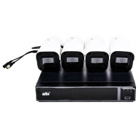 Купити Комплект відеоспостереження ATIS kit 4 ext. Системи безпеки для дому та офісу. Магазин RG-Group. Системи відеонагляду та охоронні сигналізації. Продаж та послуги встановлення