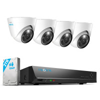 Купити Комплект відеоспостереження Reolink RLK8-1200D4-A 2.8 mm. Системи безпеки для дому та офісу. Магазин RG-Group. Системи відеонагляду та охоронні сигналізації. Продаж та послуги встановлення