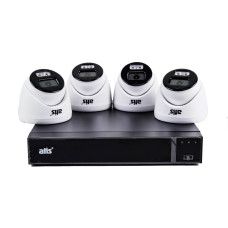 Купити Комплект відеоспостереження ATIS kit 4 int. Системи безпеки для дому та офісу. Магазин RG-Group. Системи відеонагляду та охоронні сигналізації. Продаж та послуги встановлення