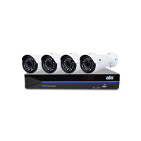 Купити Комплект відеонагляду ATIS Starter Kit IP 4ext VF. Системи безпеки для дому та офісу. Магазин RG-Group. Системи відеонагляду та охоронні сигналізації. Продаж та послуги встановлення