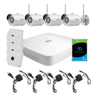 Купити Комплект відеоспостереження WiFi kit 4cam. Системи безпеки для дому та офісу. Магазин RG-Group. Системи відеонагляду та охоронні сигналізації. Продаж та послуги встановлення