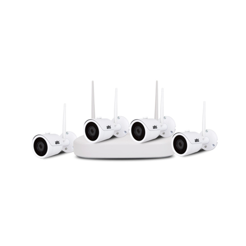 Купити Комплект відеоспостереження ATIS WiFi kit 42. Системи безпеки для дому та офісу. Магазин RG-Group. Системи відеонагляду та охоронні сигналізації. Продаж та послуги встановлення
