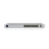 Купити Мережевий комутатор Ubiquiti UniFi Switch 24 (USW-24). Системи безпеки для дому та офісу. Магазин RG-Group. Системи відеонагляду та охоронні сигналізації. Продаж та послуги встановлення