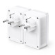 Купити Комплект адаптерів TP-Link Powerline TL-PA7017P KIT із вбудованою розеткою. Системи безпеки для дому та офісу. Магазин RG-Group. Системи відеонагляду та охоронні сигналізації. Продаж та послуги встановлення