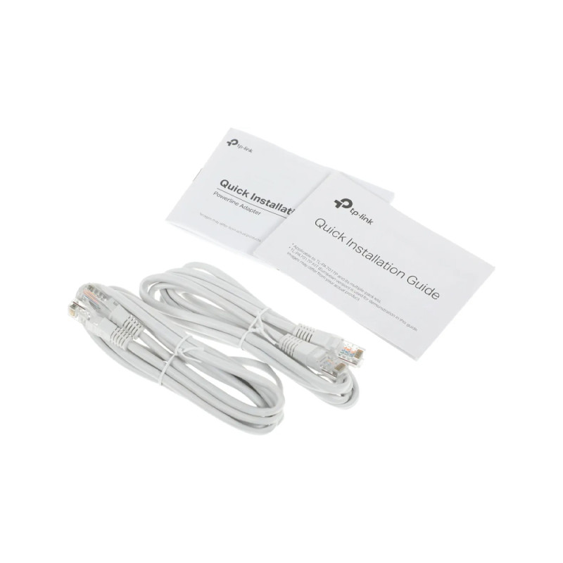 Комплект адаптерів TP-Link Powerline TL-PA7017P KIT із вбудованою розеткою