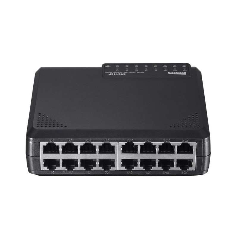 Купити Комутатор на 16 портів NETIS 10/100/ST3116P некерований. Системи безпеки для дому та офісу. Магазин RG-Group. Системи відеонагляду та охоронні сигналізації. Продаж та послуги встановлення