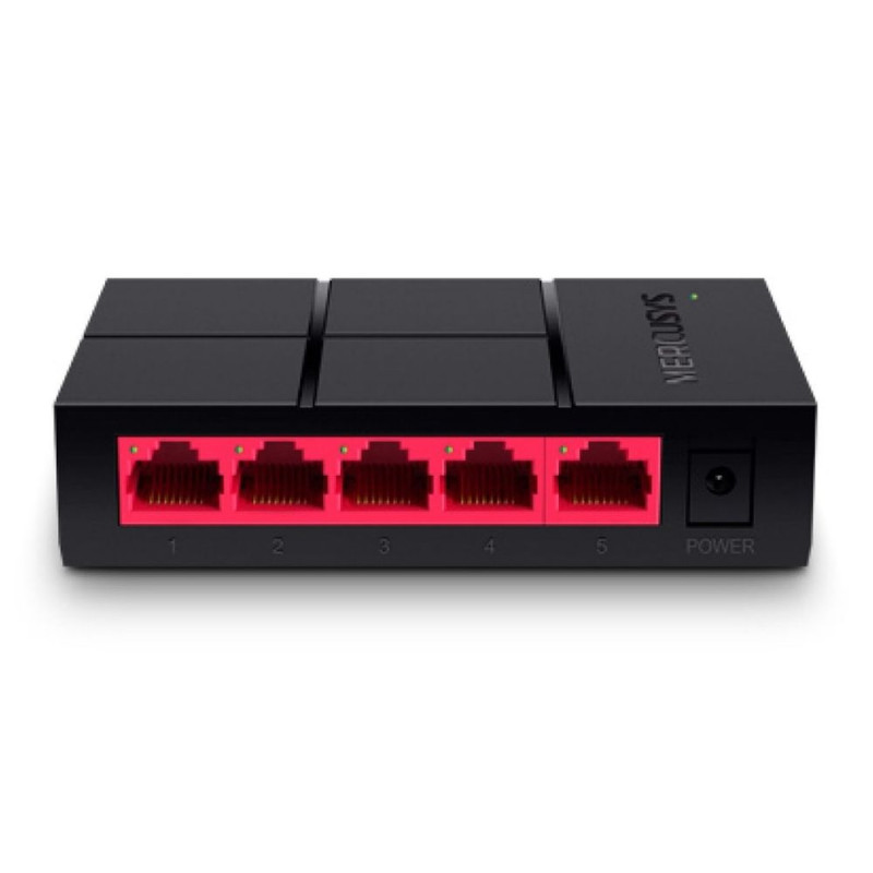 Купити Комутатор на 5 портів MERCUSYS 10/100/1000/MS105G 5xGE некерований. Системи безпеки для дому та офісу. Магазин RG-Group. Системи відеонагляду та охоронні сигналізації. Продаж та послуги встановлення