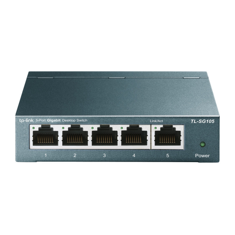 Купити Комутатор TP-Link TL-SG105 5-портовий некерований. Системи безпеки для дому та офісу. Магазин RG-Group. Системи відеонагляду та охоронні сигналізації. Продаж та послуги встановлення