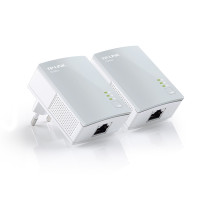 Купити Адаптер Powerline TP-LINK TL-PA4010KIT 2PK AV600 1xFE. Системи безпеки для дому та офісу. Магазин RG-Group. Системи відеонагляду та охоронні сигналізації. Продаж та послуги встановлення