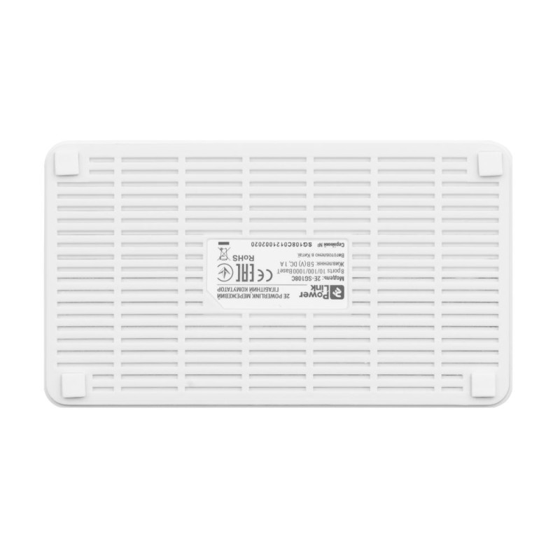 Мережевий комутатор на 8 портів 10/100/1000 Мбіт/с 2E PowerLink SG108C 8xGE некерований
