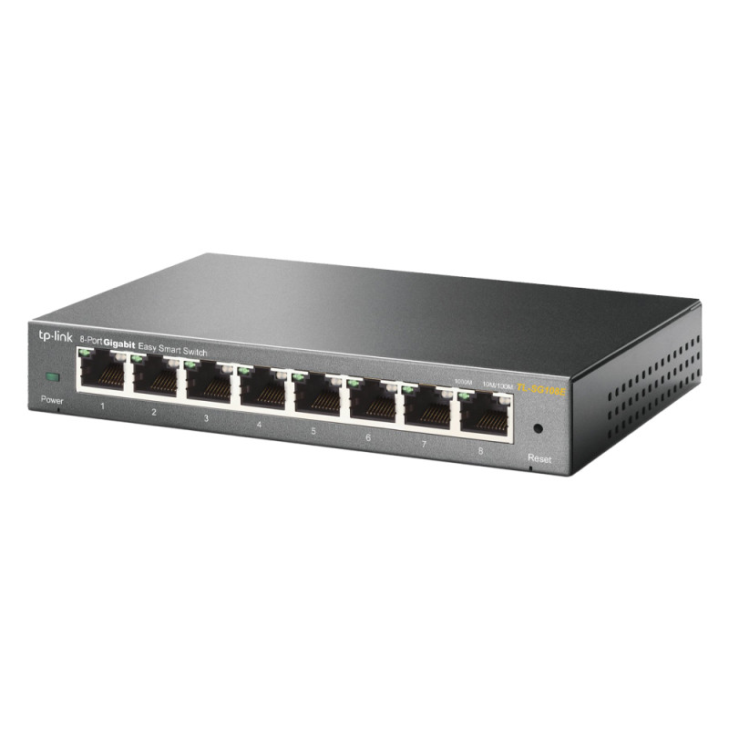 Комутатор TP-Link EasySmart TL-SG108E 8-портовий керований