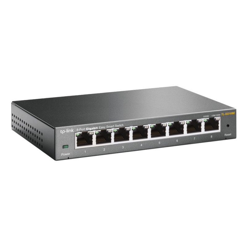 Комутатор TP-Link EasySmart TL-SG108E 8-портовий керований
