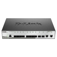 Купити Комутатор D-Link DGS-1210-12TS/ME 10xSFP(1G), 2x1GE керований. Системи безпеки для дому та офісу. Магазин RG-Group. Системи відеонагляду та охоронні сигналізації. Продаж та послуги встановлення