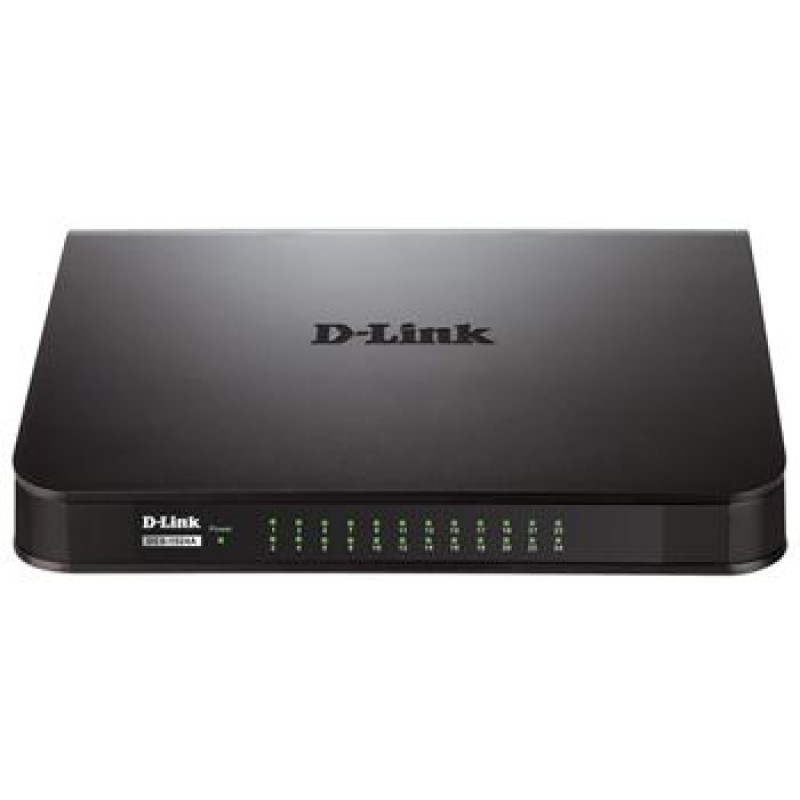 Купити Комутатор D-Link DES-1024A 24xFE, Desktop, Некерований. Системи безпеки для дому та офісу. Магазин RG-Group. Системи відеонагляду та охоронні сигналізації. Продаж та послуги встановлення