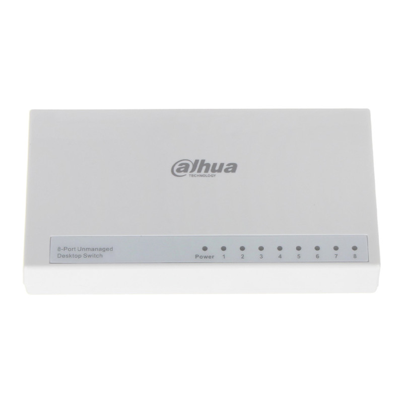 Комутатор Dahua DH-PFS3008-8ET-L 8-портовий некерований