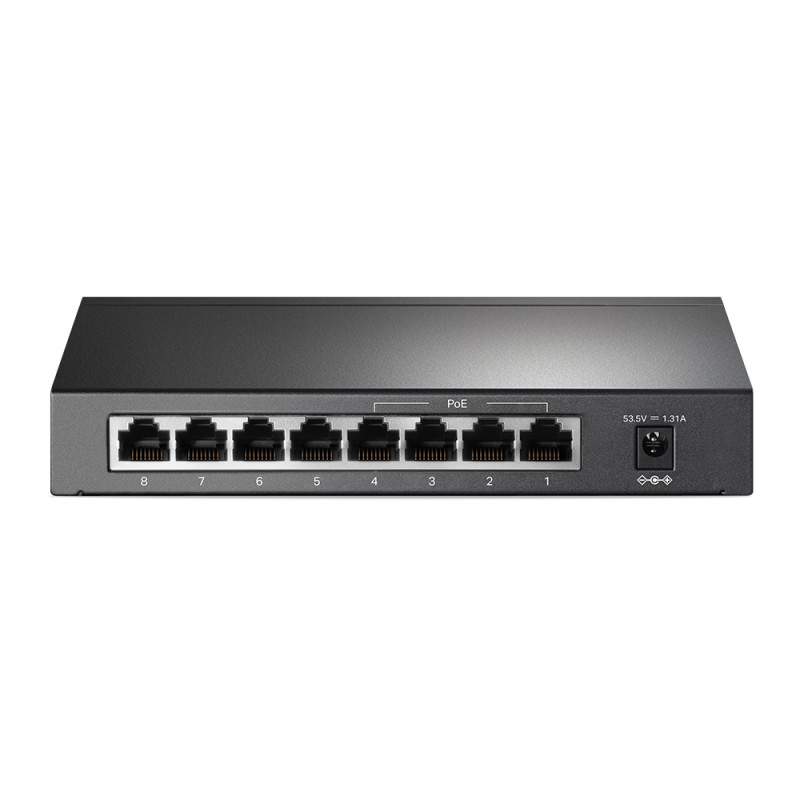 PoE-комутатор TP-Link TL-SG1008P 8-портовий гігабітний з 4 PoE+ портами некерований