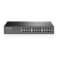 Купити Комутатор TP-Link TL-SF1024D 24-портовий некерований. Системи безпеки для дому та офісу. Магазин RG-Group. Системи відеонагляду та охоронні сигналізації. Продаж та послуги встановлення