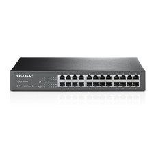 Купити Комутатор TP-Link TL-SF1024D 24-портовий некерований. Системи безпеки для дому та офісу. Магазин RG-Group. Системи відеонагляду та охоронні сигналізації. Продаж та послуги встановлення