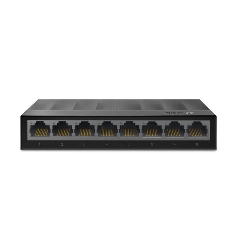 Купити Комутатор TP-Link LiteWave TL-LS1008G 8-портовий некерований. Системи безпеки для дому та офісу. Магазин RG-Group. Системи відеонагляду та охоронні сигналізації. Продаж та послуги встановлення