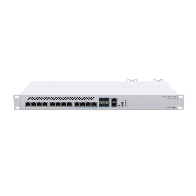 Купити Комутатор MikroTik CRS312-4C+8XG-RM 8x1G/2.5G/5G/10G, 4xSFP+/10GE combo. Системи безпеки для дому та офісу. Магазин RG-Group. Системи відеонагляду та охоронні сигналізації. Продаж та послуги встановлення