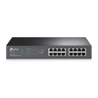 Купити PoE-комутатор TP-Link TL-SG1016PE 16xGE/8xPoE+ 124.4 Вт EasySmart 13" 1U. Системи безпеки для дому та офісу. Магазин RG-Group. Системи відеонагляду та охоронні сигналізації. Продаж та послуги встановлення