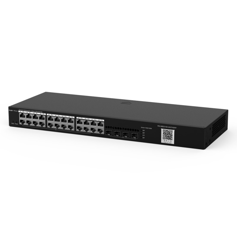 Комутатор Ruijie Reyee RG-NBS3100-24GT4SFP керований 28-портовий без PoE