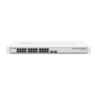 Купити 26-портовий керований комутатор MIKROTIK CSS326-24G-2S+RM. Системи безпеки для дому та офісу. Магазин RG-Group. Системи відеонагляду та охоронні сигналізації. Продаж та послуги встановлення