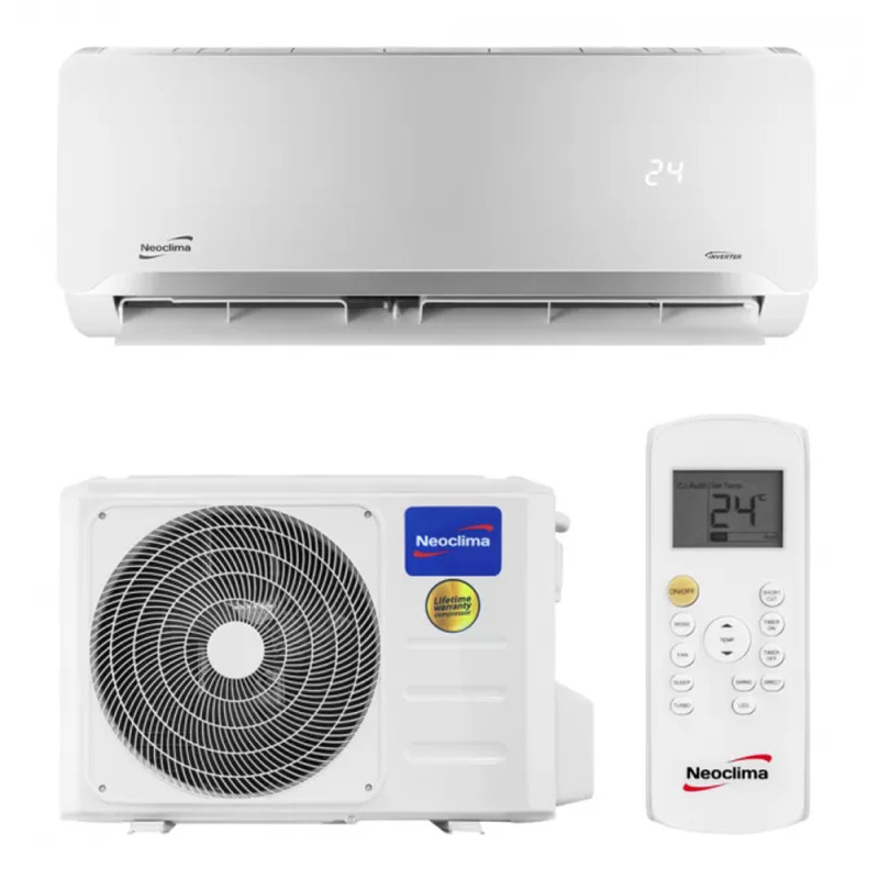 Купити Кондиціонер Neoclima SkyCold NS/NU-09EHBIw1 інверторний. Системи безпеки для дому та офісу. Магазин RG-Group. Системи відеонагляду та охоронні сигналізації. Продаж та послуги встановлення