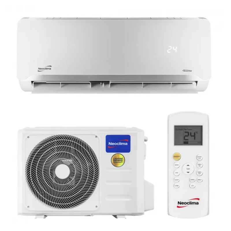 Купити Кондиціонер Neoclima SkyCold NS/NU-18EHBIw1 інверторний. Системи безпеки для дому та офісу. Магазин RG-Group. Системи відеонагляду та охоронні сигналізації. Продаж та послуги встановлення