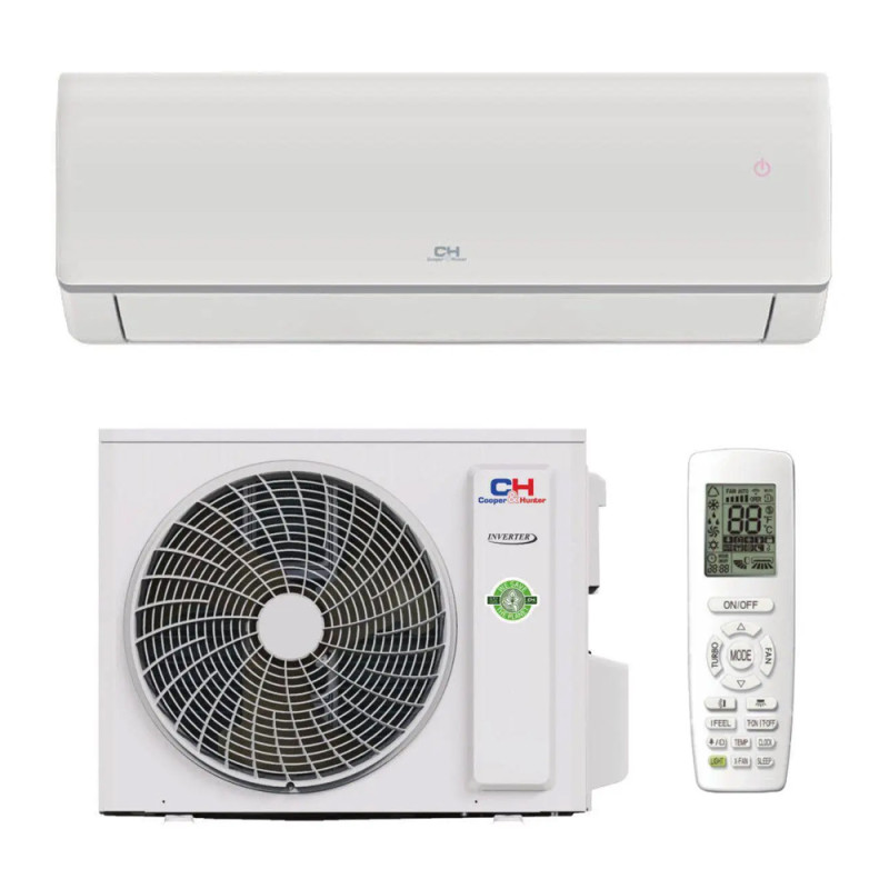 Купити Кондиціонер Cooper&Hunter Cozy Inverter CH-S09FTXK-NG R32 Wi-Fi інверторний. Системи безпеки для дому та офісу. Магазин RG-Group. Системи відеонагляду та охоронні сигналізації. Продаж та послуги встановлення