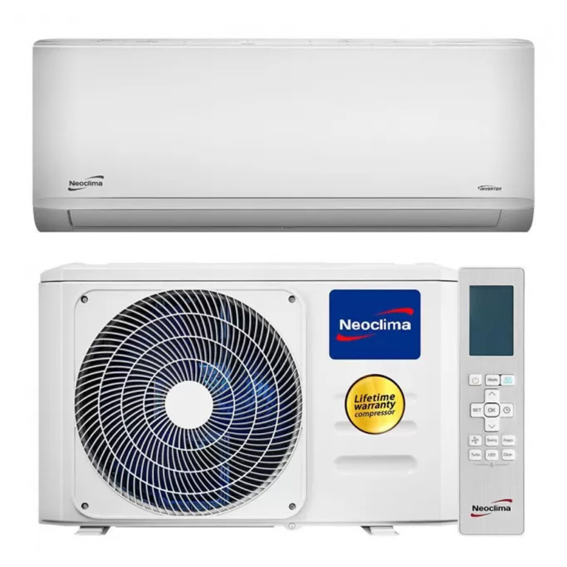 Купити Кондиціонер Neoclima Therminator 3.2 NS/NU-24EHXIw1, інвертор, 70 м2, A++, R32. Системи безпеки для дому та офісу. Магазин RG-Group. Системи відеонагляду та охоронні сигналізації. Продаж та послуги встановлення