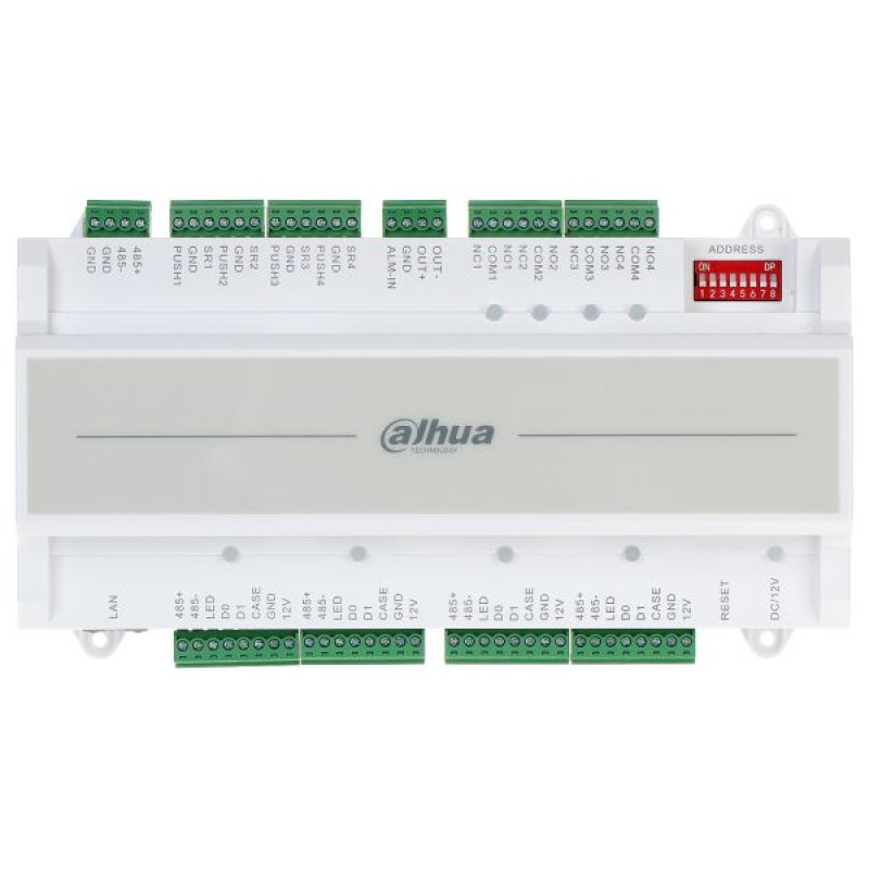 Купити Контролер для 4 дверей Dahua DHI-ASC1204B-S. Системи безпеки для дому та офісу. Магазин RG-Group. Системи відеонагляду та охоронні сигналізації. Продаж та послуги встановлення