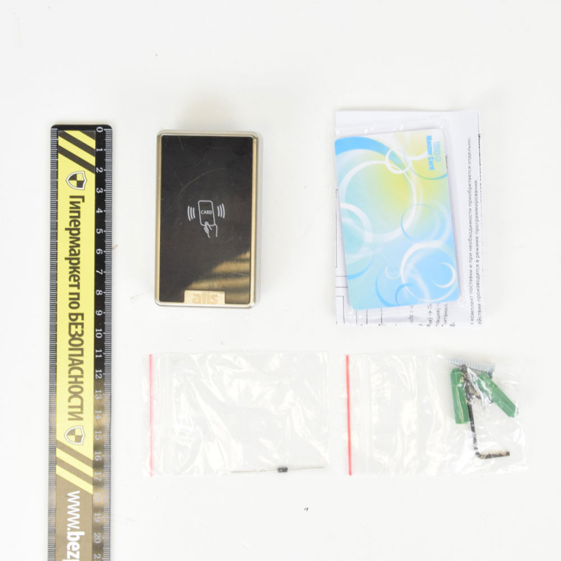 Контролер із вбудованим зчитувачем вологостійкий ATIS ACPR-06 EM-W (black)