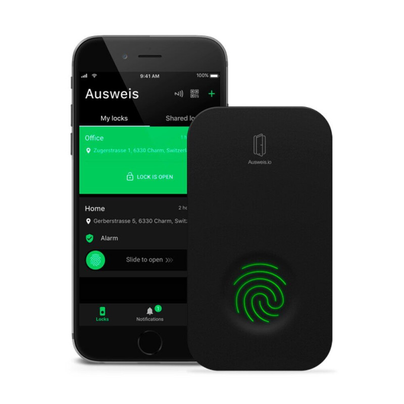 Купити Контролер Ausweis Device black. Системи безпеки для дому та офісу. Магазин RG-Group. Системи відеонагляду та охоронні сигналізації. Продаж та послуги встановлення