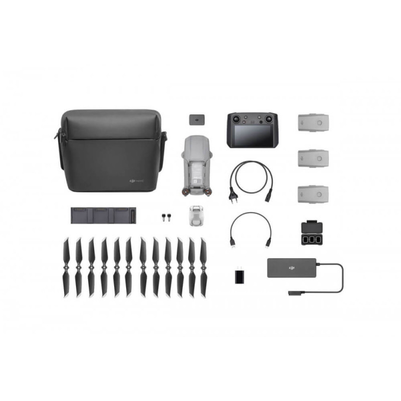 Квадрокоптер DJI Mavic Air 2 Fly More Combo (з пультом керування DJI Smart Controller) (CP.MA.00000289.01) з розширеною комплектацією