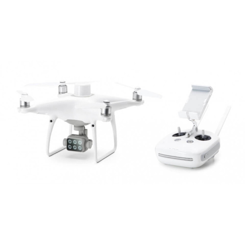 Купити Квадрокоптер DJI P4 Multispectral (CP.AG.00000207.01) промисловий для сільского господарства з 1 RGB і 5 мультиспектральними камерами. Системи безпеки для дому та офісу. Магазин RG-Group. Системи відеонагляду та охоронні сигналізації. Продаж та послуги встановлення