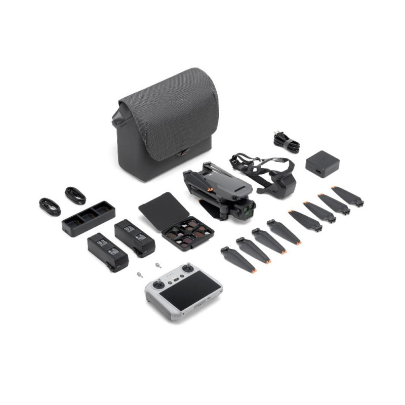 Квадрокоптер DJI Mavic 3 Pro Fly More Combo з DJI RC (CP.MA.00000660.01) з 3 камерами