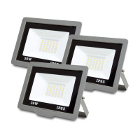Купити Комплект із 3-х світлодіодних прожекторів ONE LED ultra (ZY-TH18-30 ) 30 Вт. Системи безпеки для дому та офісу. Магазин RG-Group. Системи відеонагляду та охоронні сигналізації. Продаж та послуги встановлення