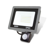Купити Прожектор світлодіодний ONE LED ultra (ZY-TH18-30-S ) 30 Вт з датчиком руху. Системи безпеки для дому та офісу. Магазин RG-Group. Системи відеонагляду та охоронні сигналізації. Продаж та послуги встановлення
